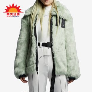 女子运动双面休闲户外绒毛夹克AQ9225 新款 390 耐克正品 Nike