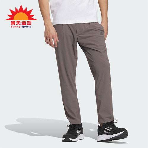 阿迪达斯男士防晒运动休闲九分裤