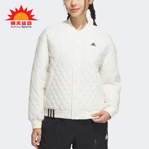 阿迪达斯正品女子防风棉服