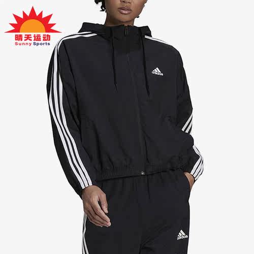 阿迪达斯春季女子运动训练夹克