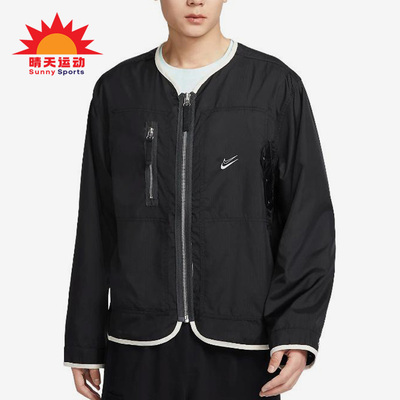 耐克正品男子轻便拉链运动夹克