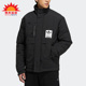 立领运动保暖棉衣 三叶草男子工装 H66011 阿迪达斯正品 Adidas