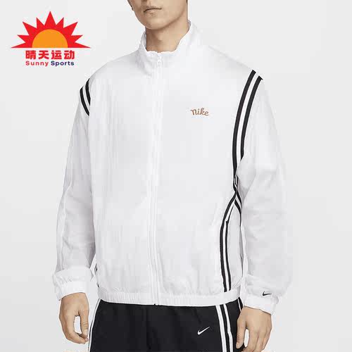 耐克男士拒水梭织篮球夹克
