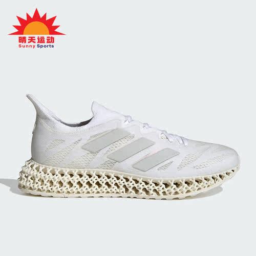 阿迪达斯男女同款网面跑步运动鞋