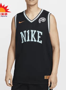 Nike/耐克正品篮球系 Dri-FIT男士时尚无袖篮球球衣HF6136-010