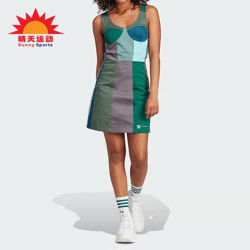 阿迪达斯三叶草女子运动连衣裙
