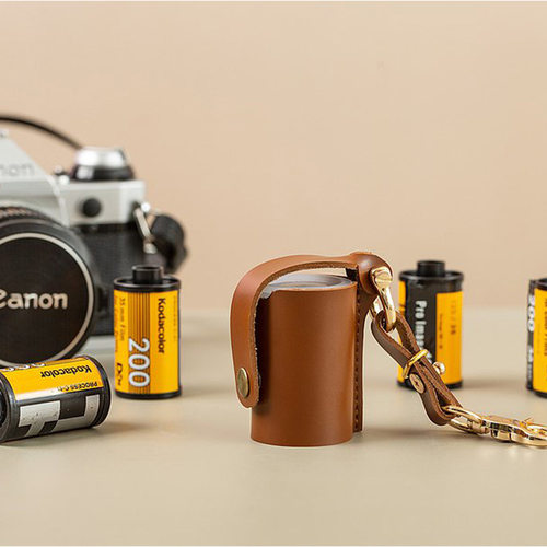 假面骑士同款 相机胶卷皮套 胶卷套 胶片收纳包户外胶卷存放皮套