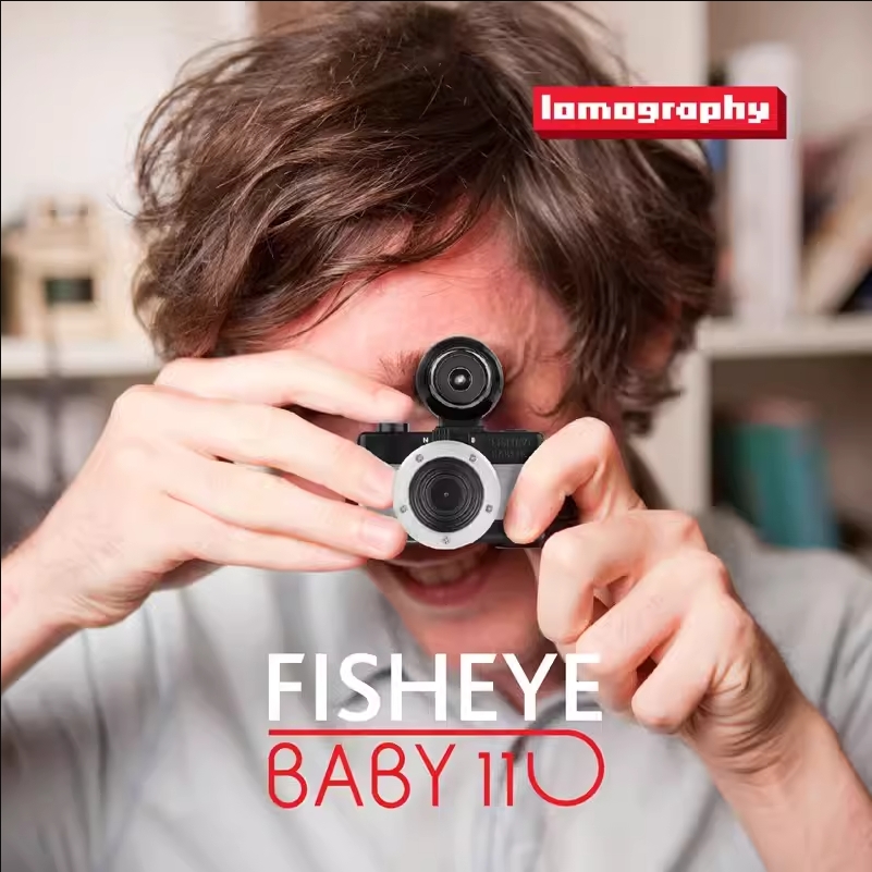 包邮 LOMO相机 Fisheye Baby 110胶卷 迷你鱼眼镜头胶片110相机 数码相机/单反相机/摄像机 特殊相机 原图主图