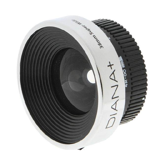 lomo相机 戴安娜广角 diana f  38mm super-wide lens 超广角镜头