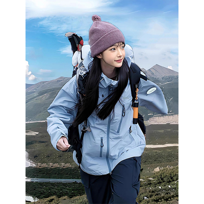 卡盛KSKM蓝色三合一外套