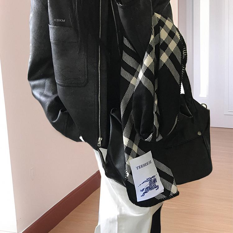 卡盛KSKM黑色皮衣外套