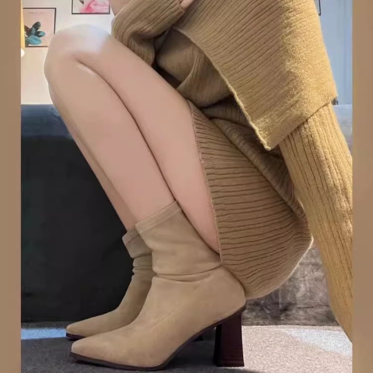 其他马丁靴人造绒毛女鞋