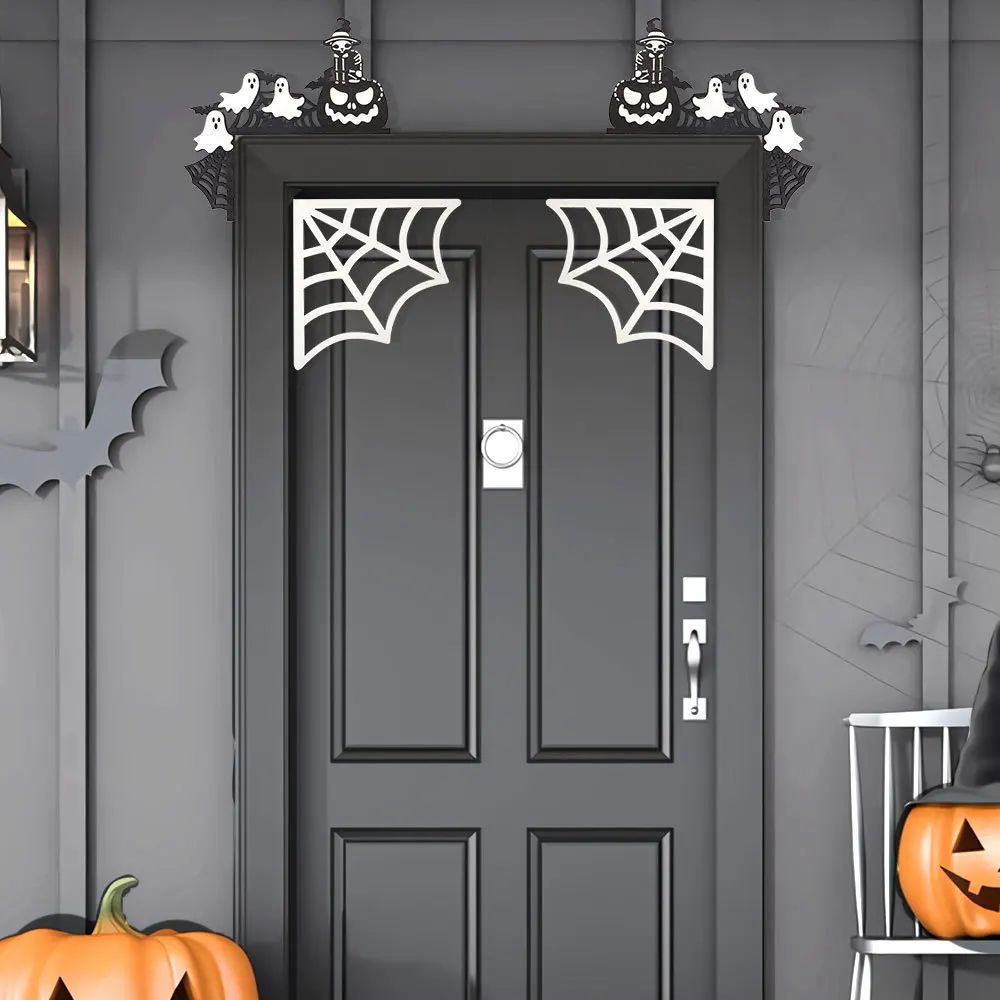 Halloween Wooden Door Frames,Front Door Decorations,Hallowee