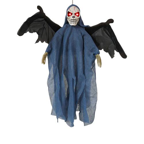 Halloween Decoration Hanging Skull Head Terror Park Decor Wi
