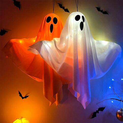Halloween Party LED Glow Ghost Home Indoor Outdoor Decoratio