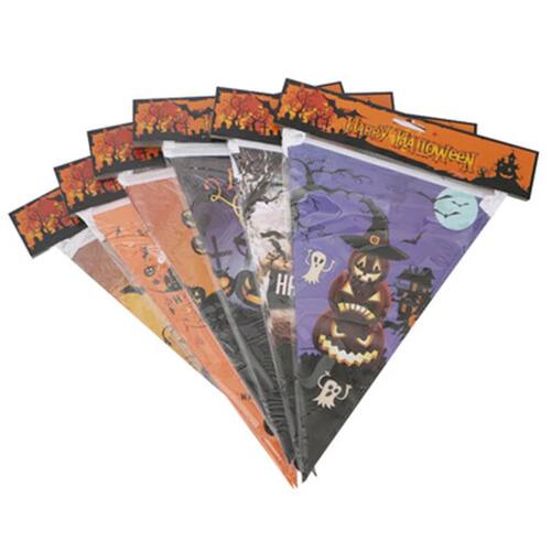 Halloween Party Decoration Paper Layout Pennant Pumpkin Ghos