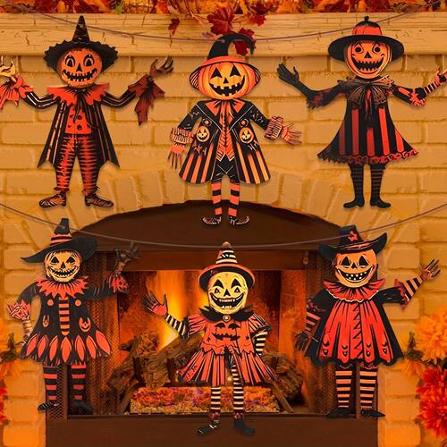 Halloween Decorations Halloween Party Banner Vintage Hallowe