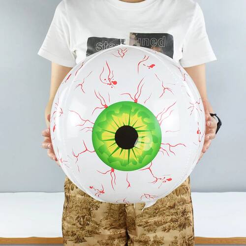 22inch Halloween Inflatables Eyeball Decorations Bloodshot E