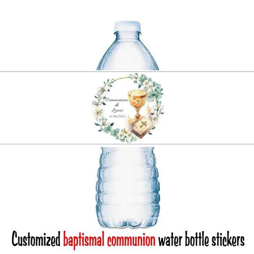 New Personalized Customized Water Bottle Sticker Year's Eve