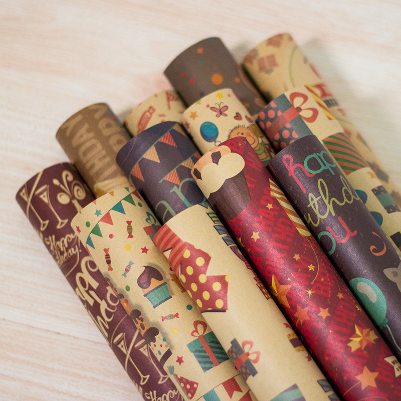 christmas gift wrapping paper for holiday wedding birthday