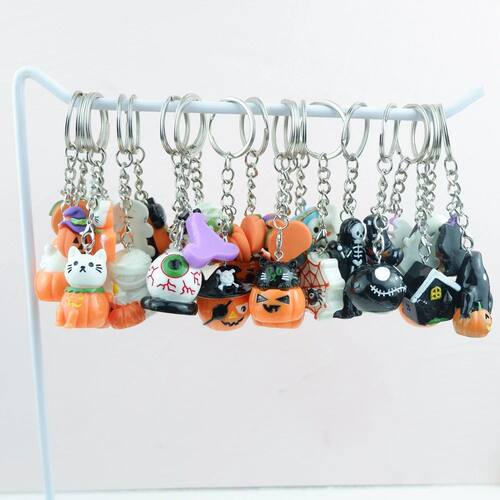 Cute Halloween Keychain Children Handmade Jewelry DIY Gifts