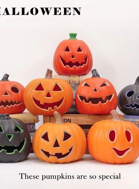 Halloween Decoration Pumpk Lamp For Home Yard Garden Decor H