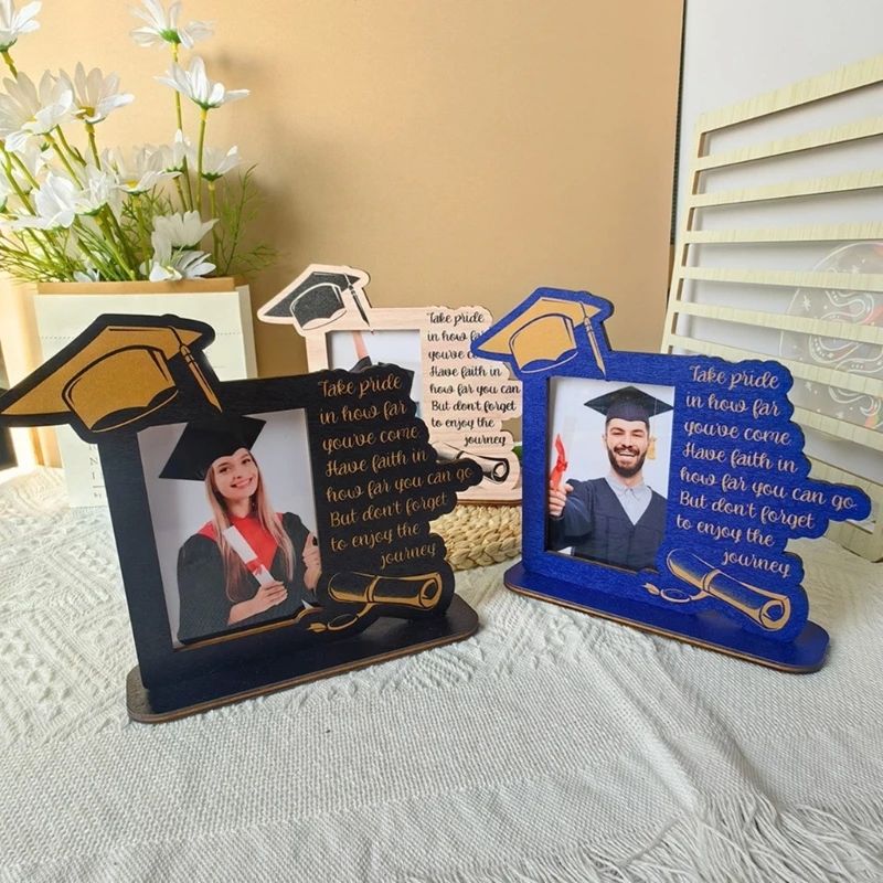 Graduation Season Photo Frame Table Decors Class of 2024 Dis
