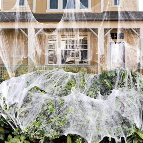 2pcs Spider Web Halloween Decoration Party Event Decoration