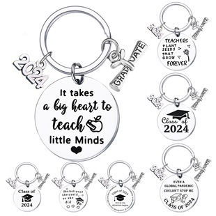 2024 Class of  Graduation Gift Keychain, Graduation Pendant