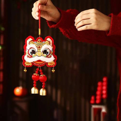 New 2026 New Year Pendant Year of the Horse Flower Pendant R