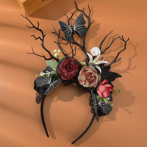 Halloween Simulated Flowers Headbands New Hairbands for Wome