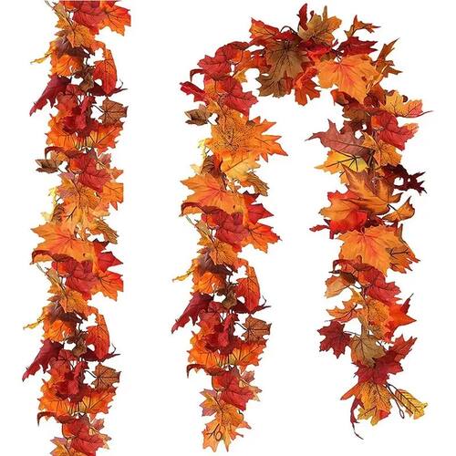 Artificial Maple Leaf Fall Maple Garland Fall Leave Vine for