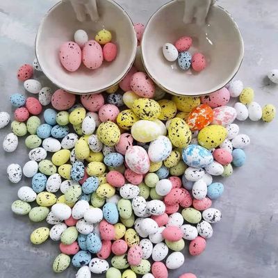 20/50pcs Easter Eggs Multi Size Colorful Foam Eggs For Easte