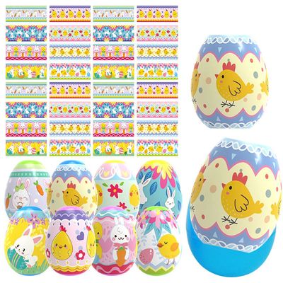 Eggs Different Design Cute Bunny DIY Wrap Sleeve Easter Egg
