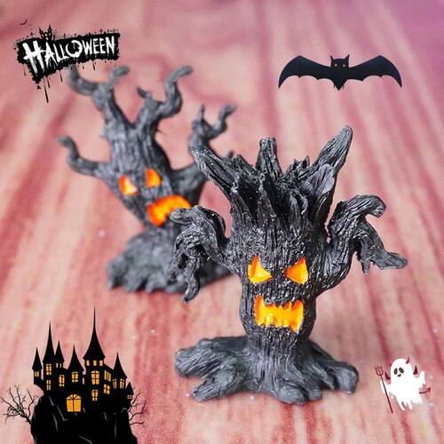 Halloween Scene Decorations Resin Handicrafts Ornaments Home