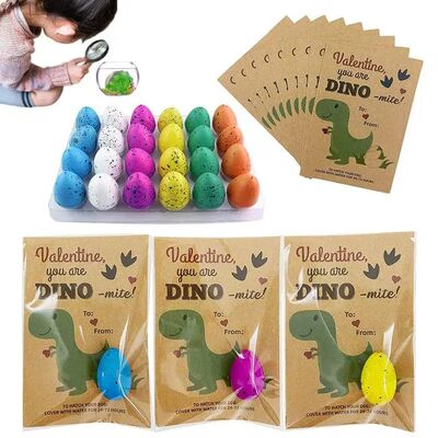24 Pack Dinosaur Growing Eggs Hatching Dino Egg Grow In Wate
