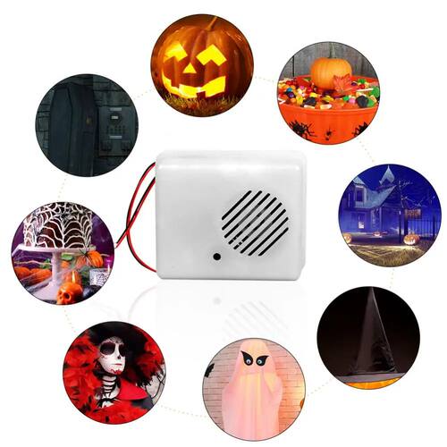 Christmas Halloween Sound Sensor Voice-activated Scary Props