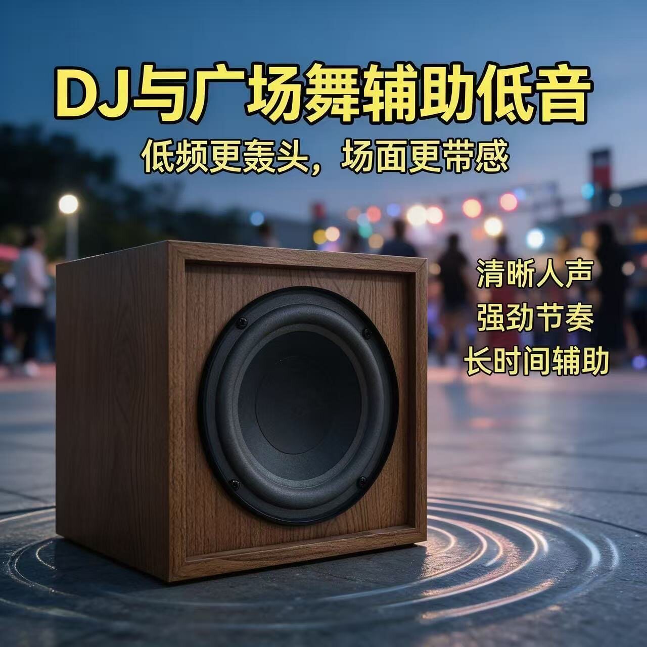 豪杰天韵发烧hifi级5寸低音炮超重低音喇叭无源低音炮音响音箱