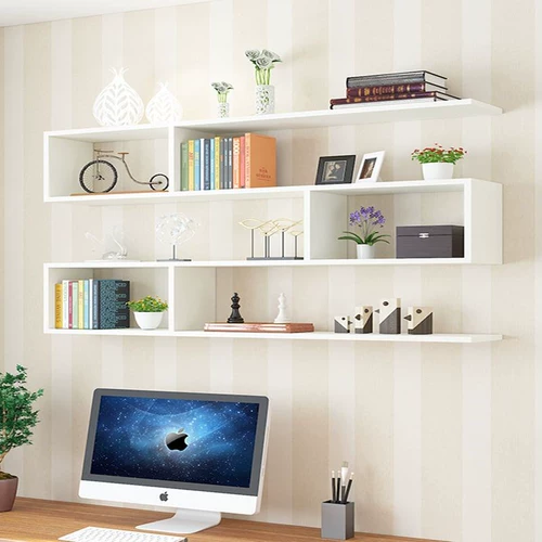 Креативная клетчатая настенная настенная настенная настенная шкаф для хранения шкафа спальня настенная комната гостиная винная стойка подвесная шкаф на стены шкаф