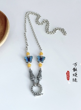 925纯银礼物纯银珐琅男女