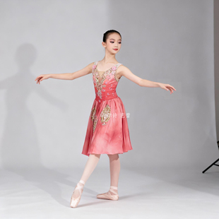 【丹律诗】高定版真丝海盗米多拉古典芭蕾裙唐吉诃德女同PDE比赛