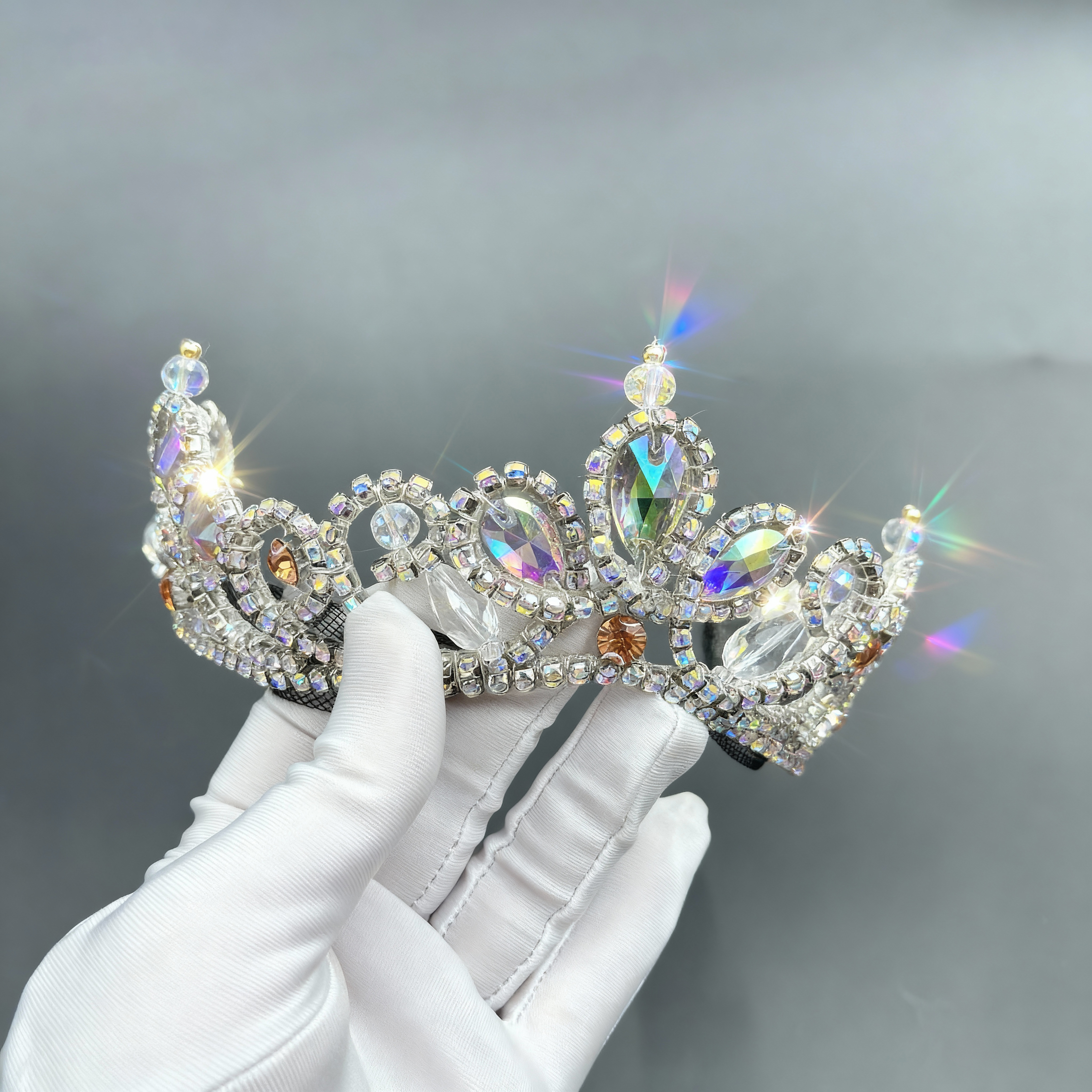 【丹律诗】儿童成人芭蕾舞头饰帕基塔艾斯米拉达皇冠比赛百搭款