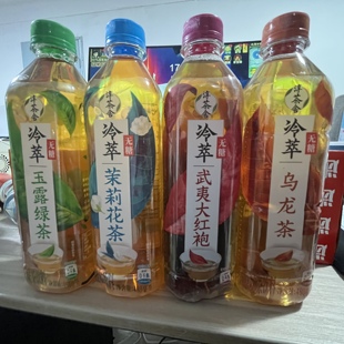 可口可乐淳茶舍480ml无糖茶饮料普洱玉露绿茶铁观音大红袍乌龙茶