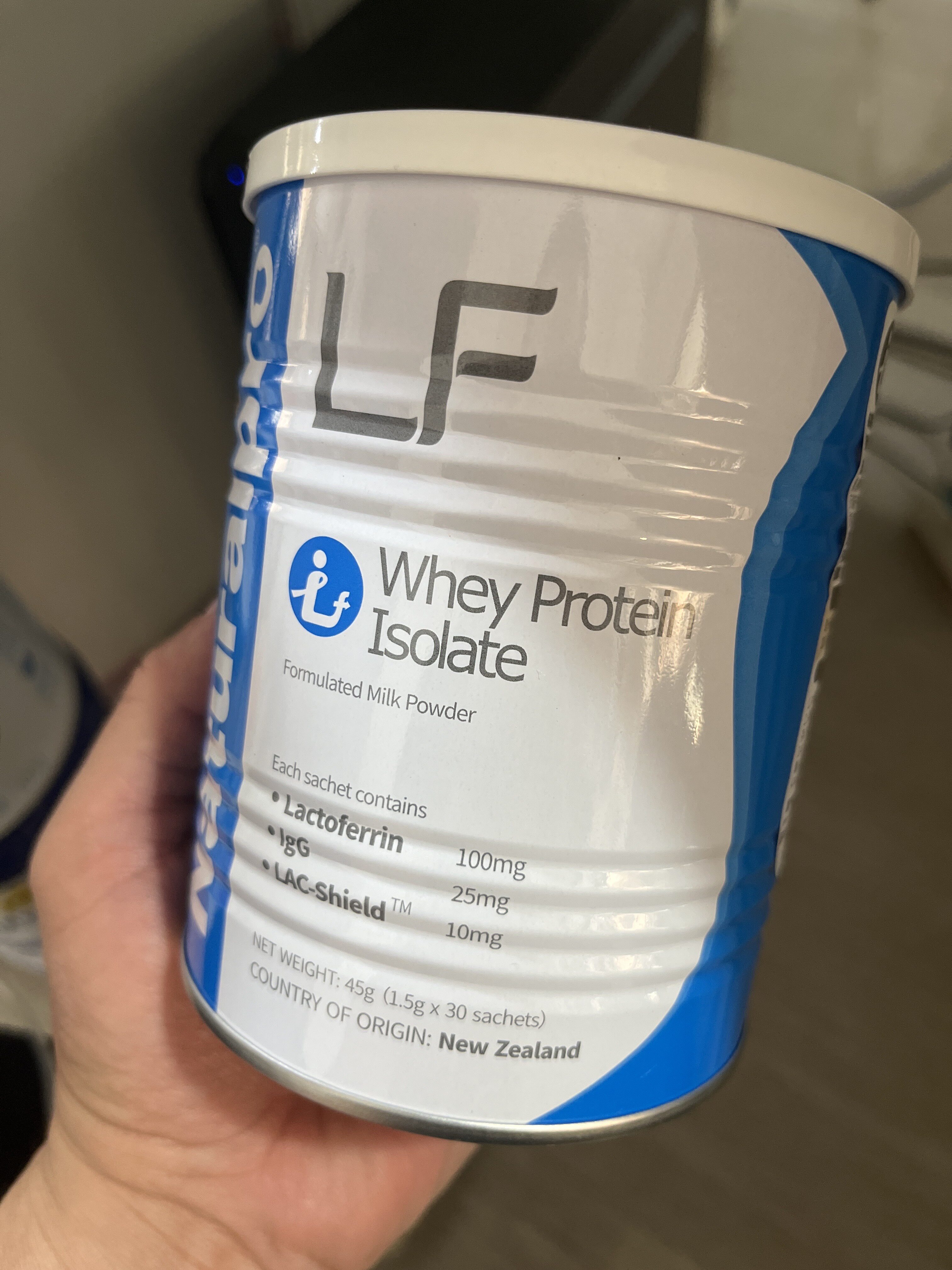 纽贝乐乳铁蛋白 A4蛋白乳铁蛋白粉分离乳清蛋白粉复合粉10%
