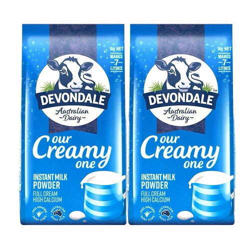 Devondale德运全脂1kg奶粉 原装进口脱脂乳粉成人中老年营养