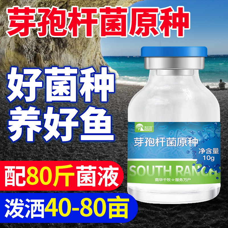 原种养殖鱼虾蟹塘降解芽孢杆菌