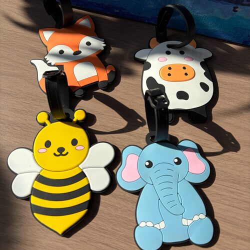 Newest Cute 26 Letters Luggage Travel Accessories Tag Silica