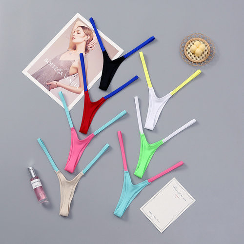 Sexy Sports Panties Ms Underpants Seamless Thong String 内裤