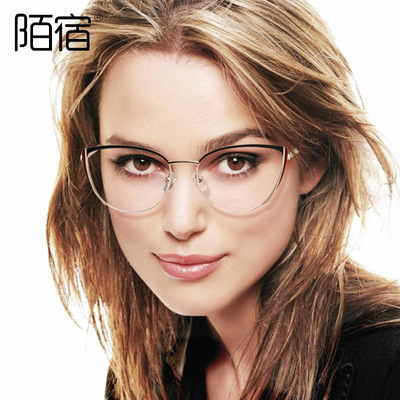 防蓝光眼镜平光镜ladies optical glasses frames for women