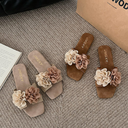 beach Slippers women fashion wear flat sandals lady 沙滩拖鞋